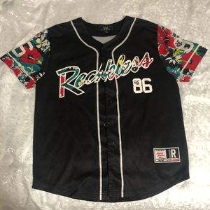 young and reckless baseball tee⚾️⚾️